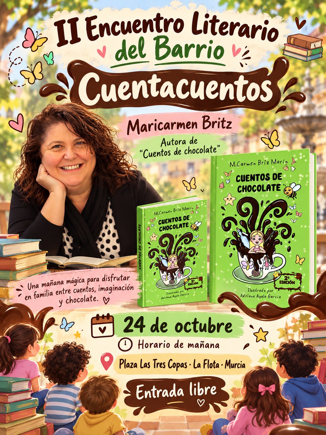 ¡Una mañana de cuentos, imaginación y chocolate en La Flota!