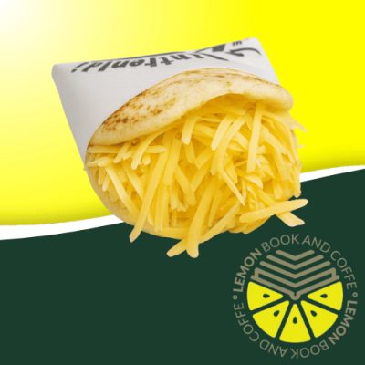 Arepa de queso Gouda rallado